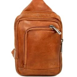 Bear Design Crossbody Tas Katinka Cognac
