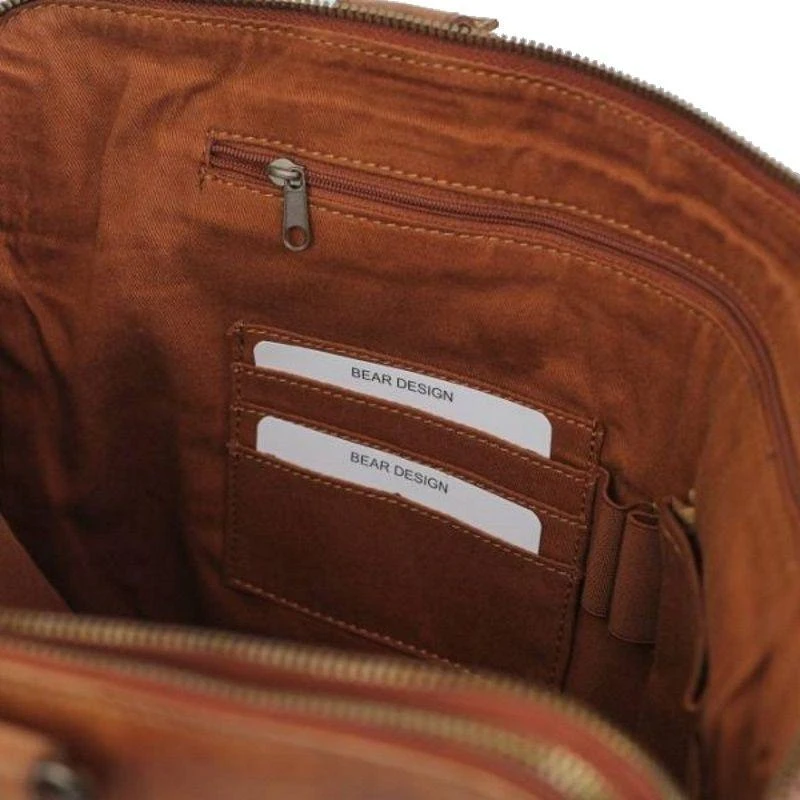 Bear Design Dames Laptoptas CL 35220 Lia Cognac - Afbeelding 4