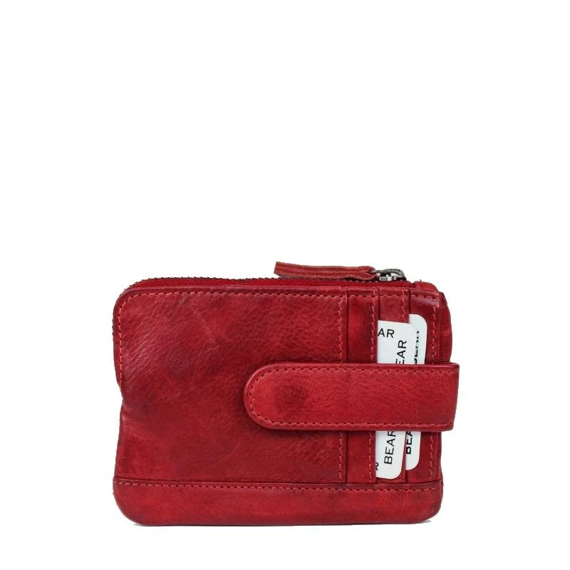 Bear Design Sleuteletui-Portemonnee Carrie Rood - Afbeelding 2