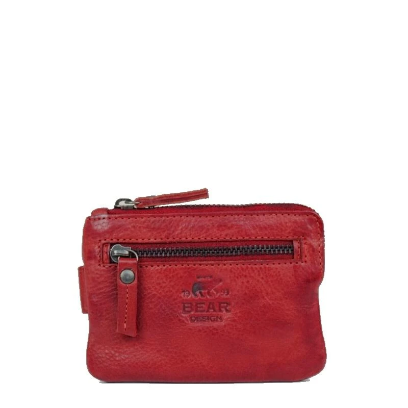 Bear Design Sleuteletui-Portemonnee Carrie Rood - Afbeelding 3