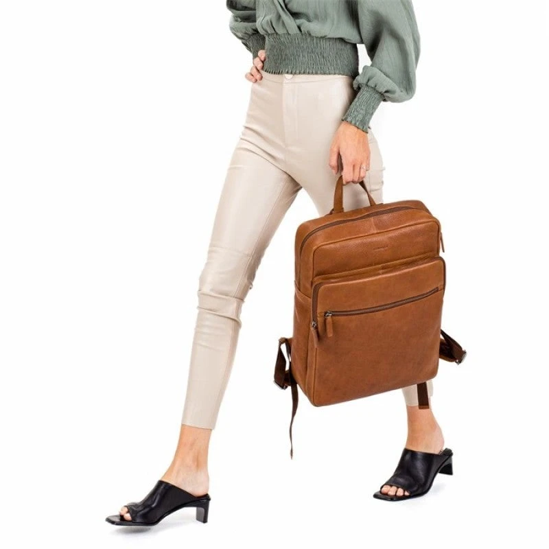 Burkely Antique Avery Laptop Backpack 15,6" Cognac - Afbeelding 6