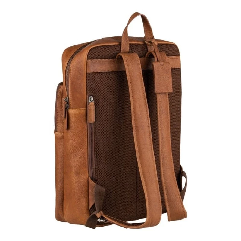 Burkely Antique Avery Laptop Backpack 15,6" Cognac - Afbeelding 4
