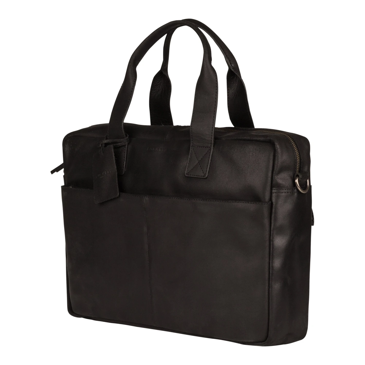 Burkely Vintage Laptop Bag 15,6" Black - Afbeelding 2