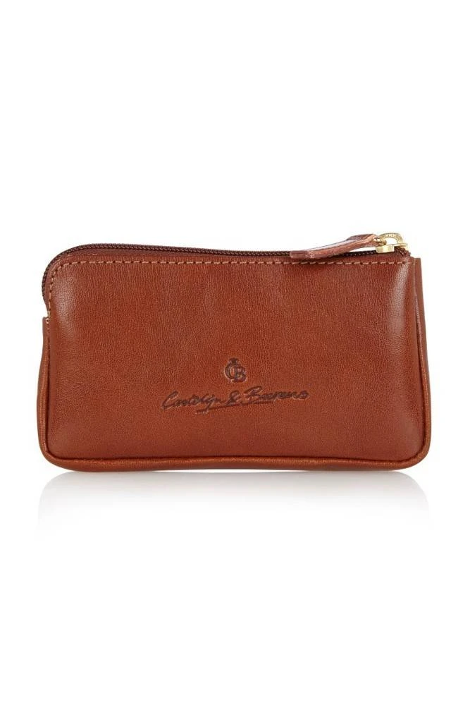 Castelijn & Beerens Gaucho Sleuteletui Rits RFID Protected Cognac - Afbeelding 2