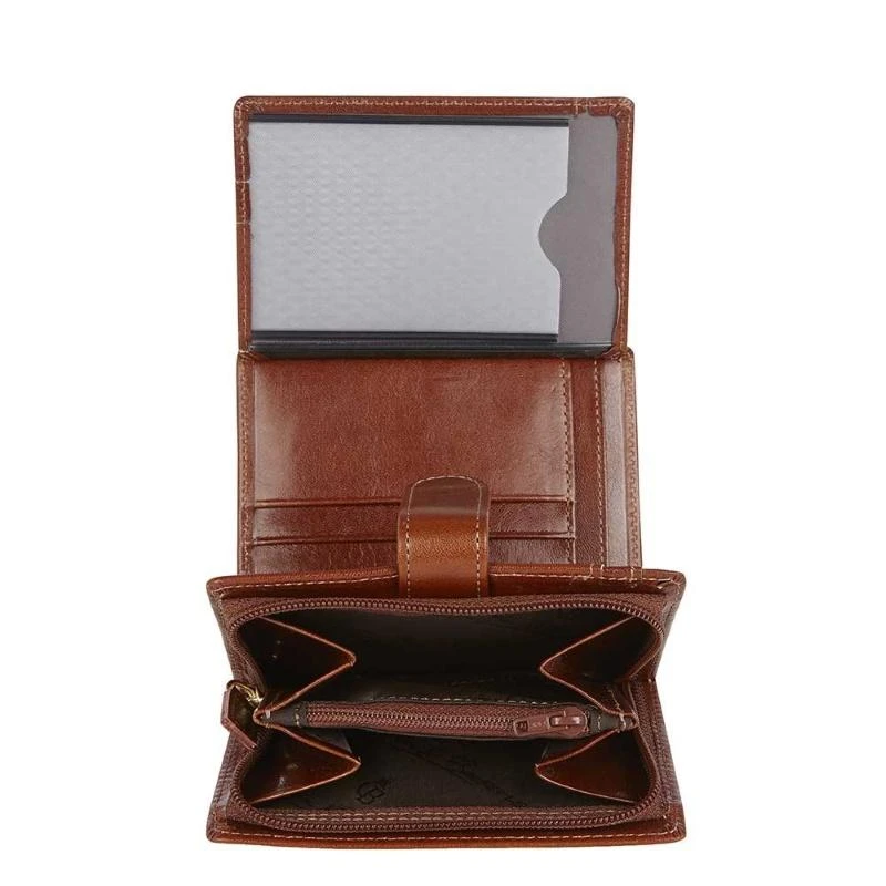 Castelijn & Beerens Gaucho Portemonnee Met Rits RFID Protected Cognac - Afbeelding 4