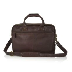 Castelijn & Beerens Firenze 2-Vaks Laptoptas 15,6" Mocca