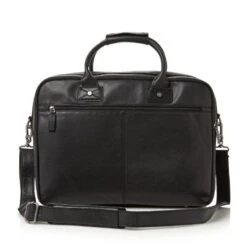 Castelijn & Beerens Firenze 2-Vaks Laptoptas 15,6" Zwart