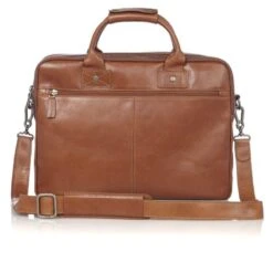 Castelijn & Beerens Firenze Laptoptas 17" Lichtbruin