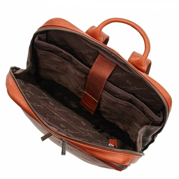 Castelijn & Beerens Firenze Business 15,6" Rugtas Lichtbruin - Afbeelding 3