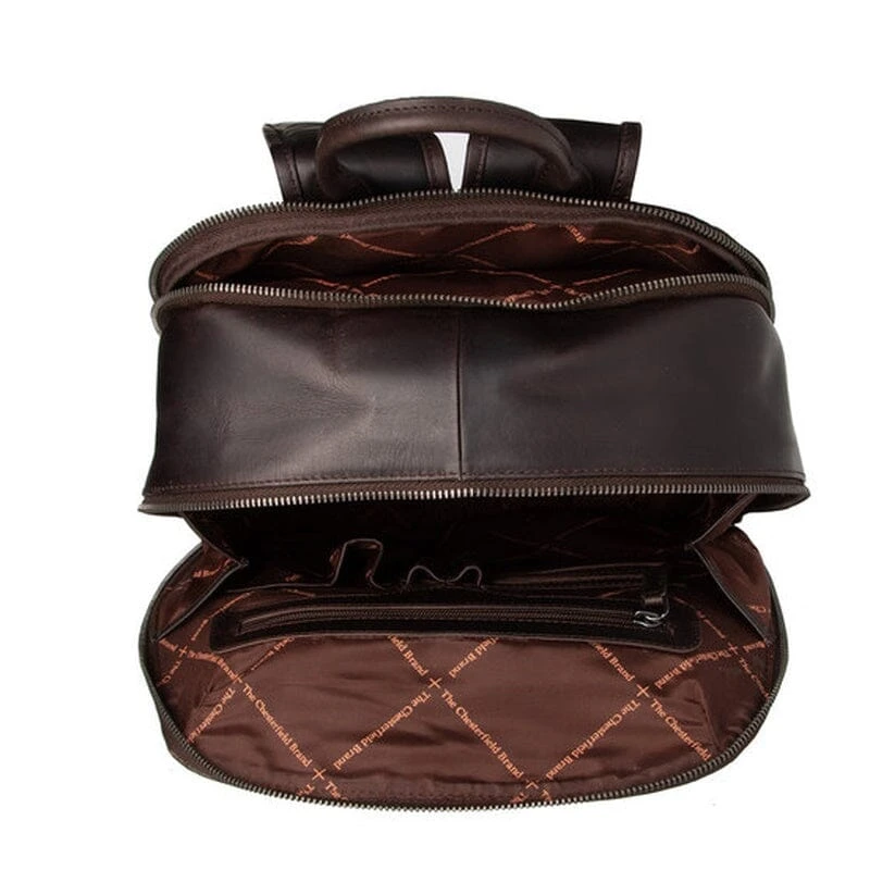 Chesterfield Bangkok Laptop Rugzak 15,6" Brown - Afbeelding 2