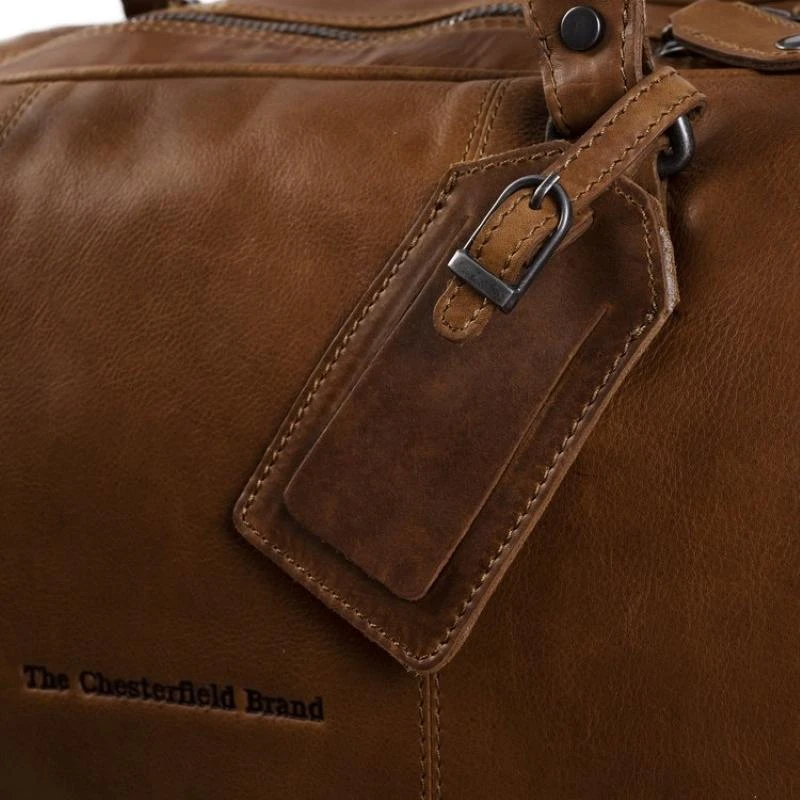 Chesterfield Weekender Reistas Cognac - Afbeelding 4