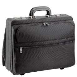 D & N Business Clipper- / Aktetas Zwart