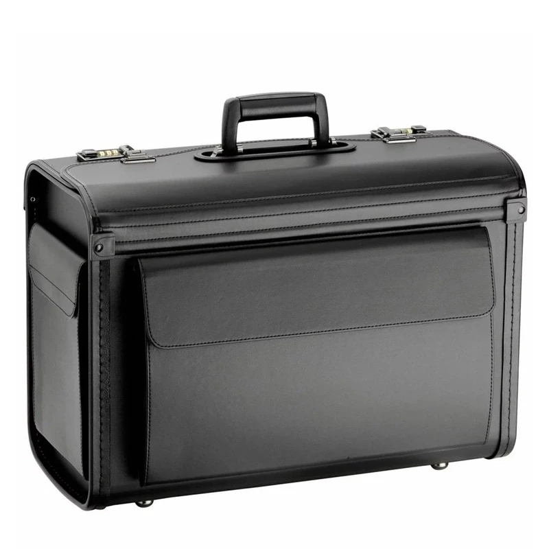 D & N Business Pilotenkoffer L Zwart