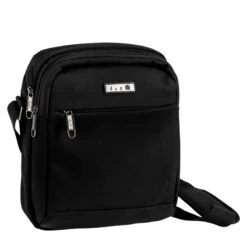 D & N Schoudertas 2Vaks Zwart