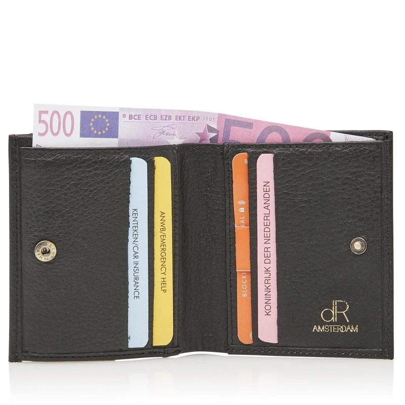 DR Amsterdam Mint Billfold 110535 Black - Afbeelding 4