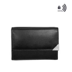 DR Amsterdam Toronto Compacte Portemonnee 15516 Zwart