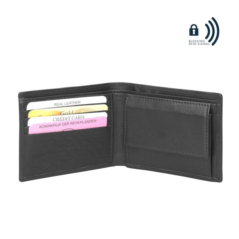 DR Amsterdam Vegio Billfold 118581 Black - Afbeelding 2