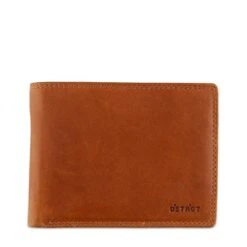 DSTRCT Heren Portemonnee 384130 Cognac RFID