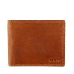DSTRCT Wax Lane Heren Portemonnee 384030 Cognac RFID