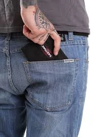 Eastpak Portemonnee Crew Black Denim - Afbeelding 5