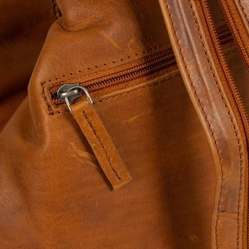 Justified Nynke Rugzak - Schoudertas Cognac - Afbeelding 5