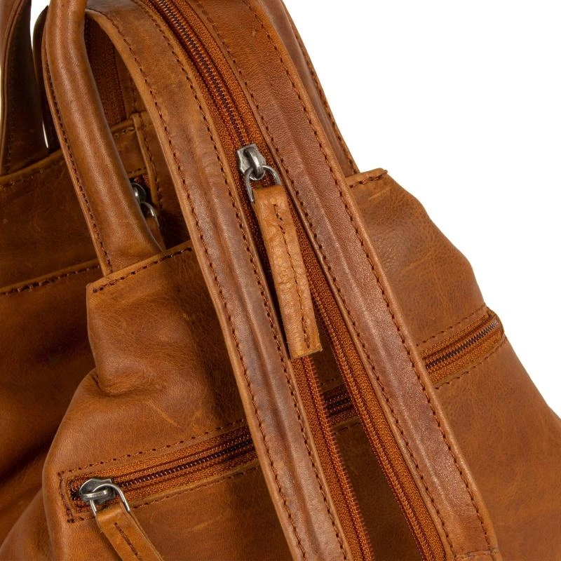 Justified Nynke Rugzak - Schoudertas Cognac - Afbeelding 6