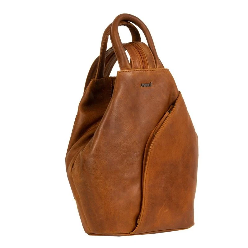 Justified Nynke Rugzak - Schoudertas Cognac
