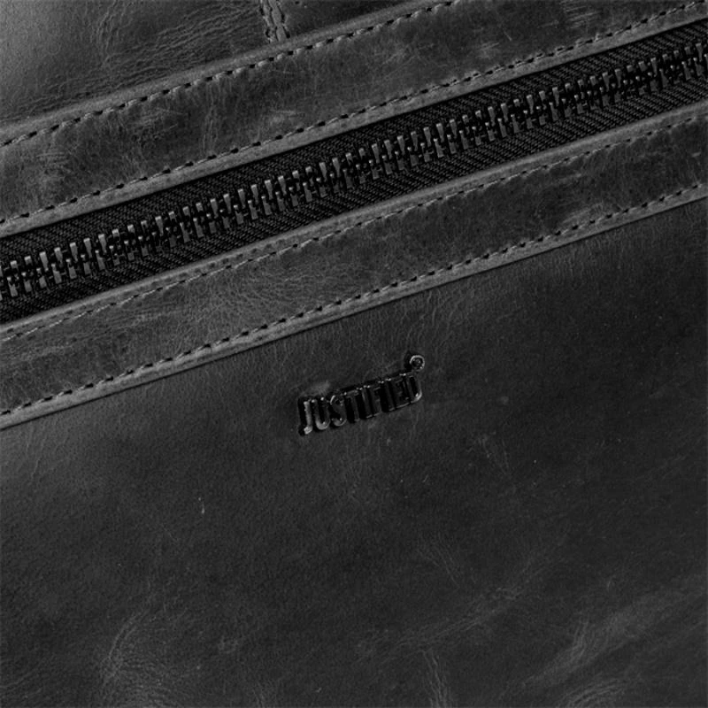 Justified Voyage Leren Reistas Black - Afbeelding 3