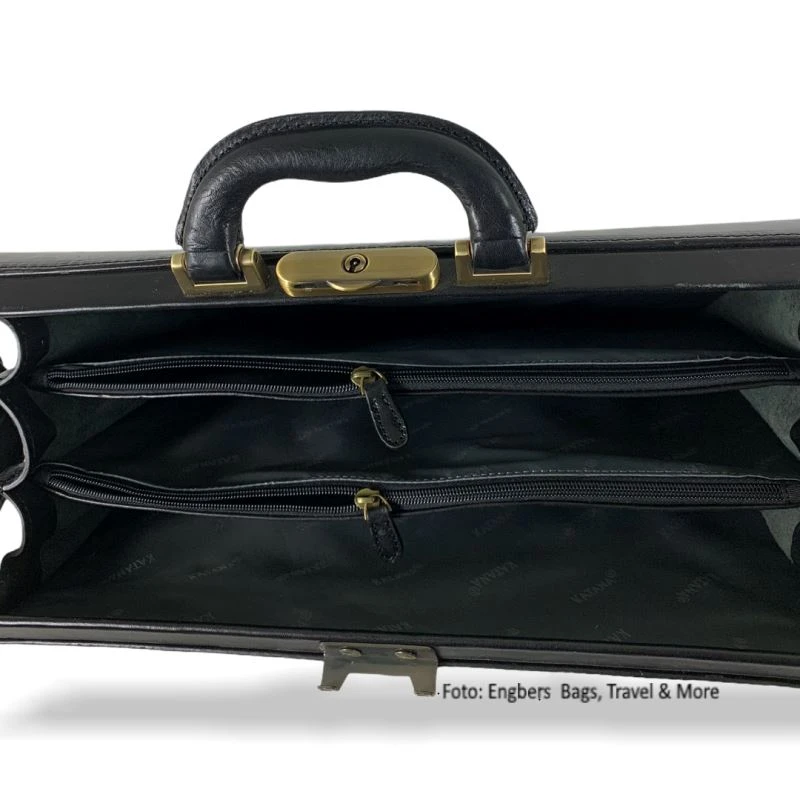 Katana Clipper Businesstas 3 Vaks Zwart - Afbeelding 6