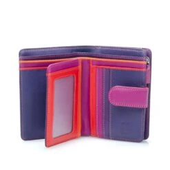 Mywalit Medium Zip Purse Sangria Multi