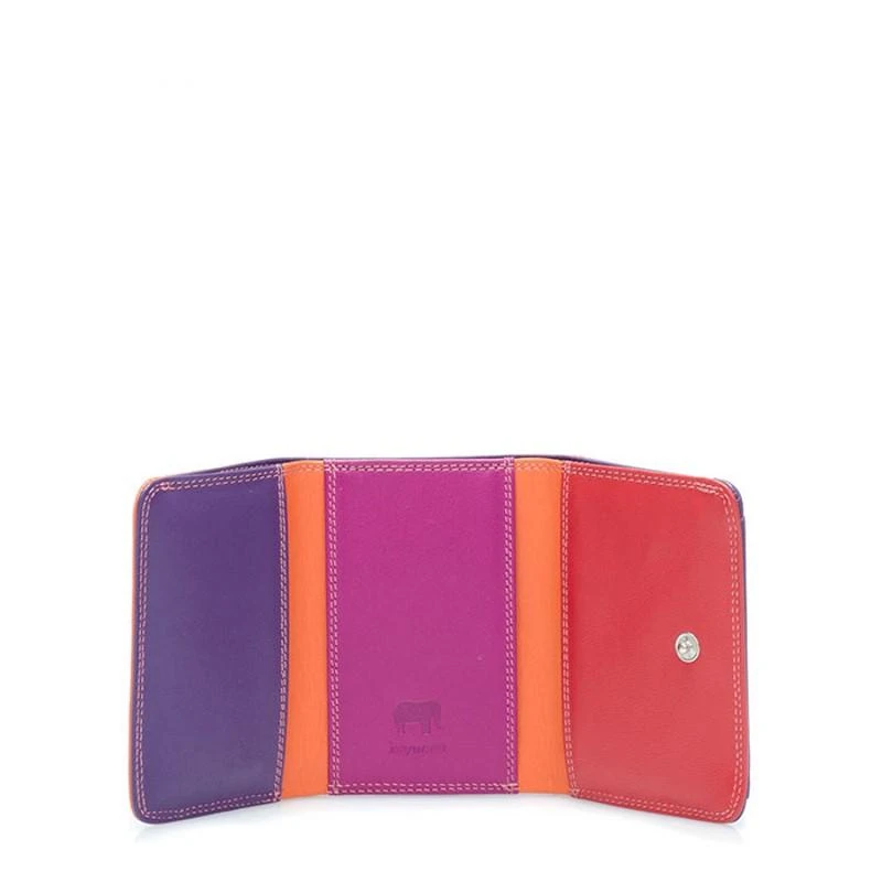 Mywalit Mini Tri-fold Wallet Sangria Multi