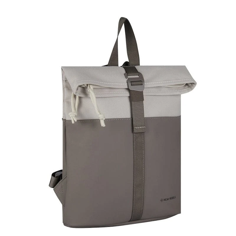 New Rebels Backham Los Angeles Backpack Taupe Beige - Afbeelding 2