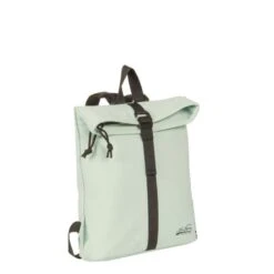 New Rebels Mart S Waterproof Flap Rugzak Mint Blue