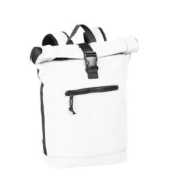 New Rebels Mart Waterproof Rolltop Rugzak Met Laptopvak 15,6" White