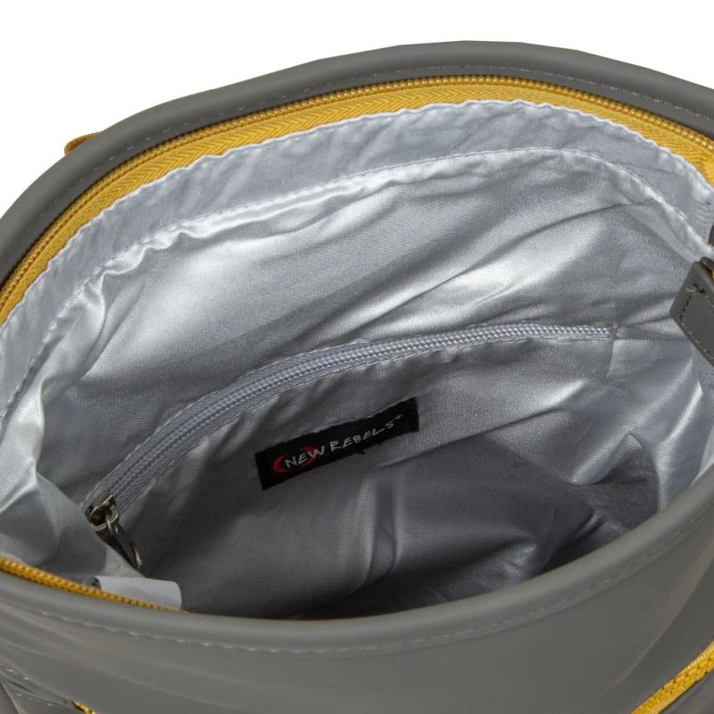 New Rebels Tim S Waterproof Flap Rugzak Antracite / Occur - Afbeelding 5