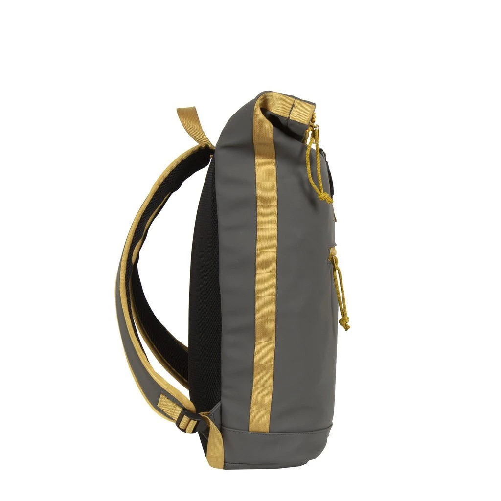 New Rebels Tim Waterproof Rolltop Rugzak Laptopvak 15,6'' Antracite / Occur - Afbeelding 2