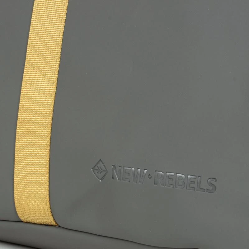 New Rebels Tim Waterproof Rolltop Rugzak Laptopvak 15,6'' Antracite / Occur - Afbeelding 6