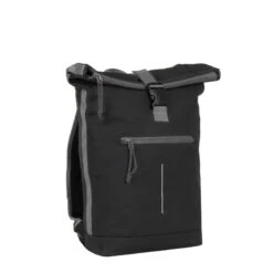 New Rebels Tim Waterproof Rolltop Rugzak Laptopvak 15,6'' Black / Grey