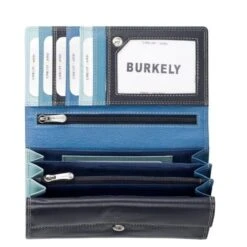 Patchi Dames Portemonnee XL BLAUW-MULTI