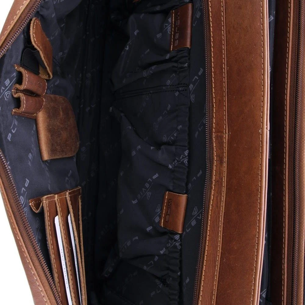 Plevier Morse Laptoptas 15.6 Inch Bruin - Afbeelding 7