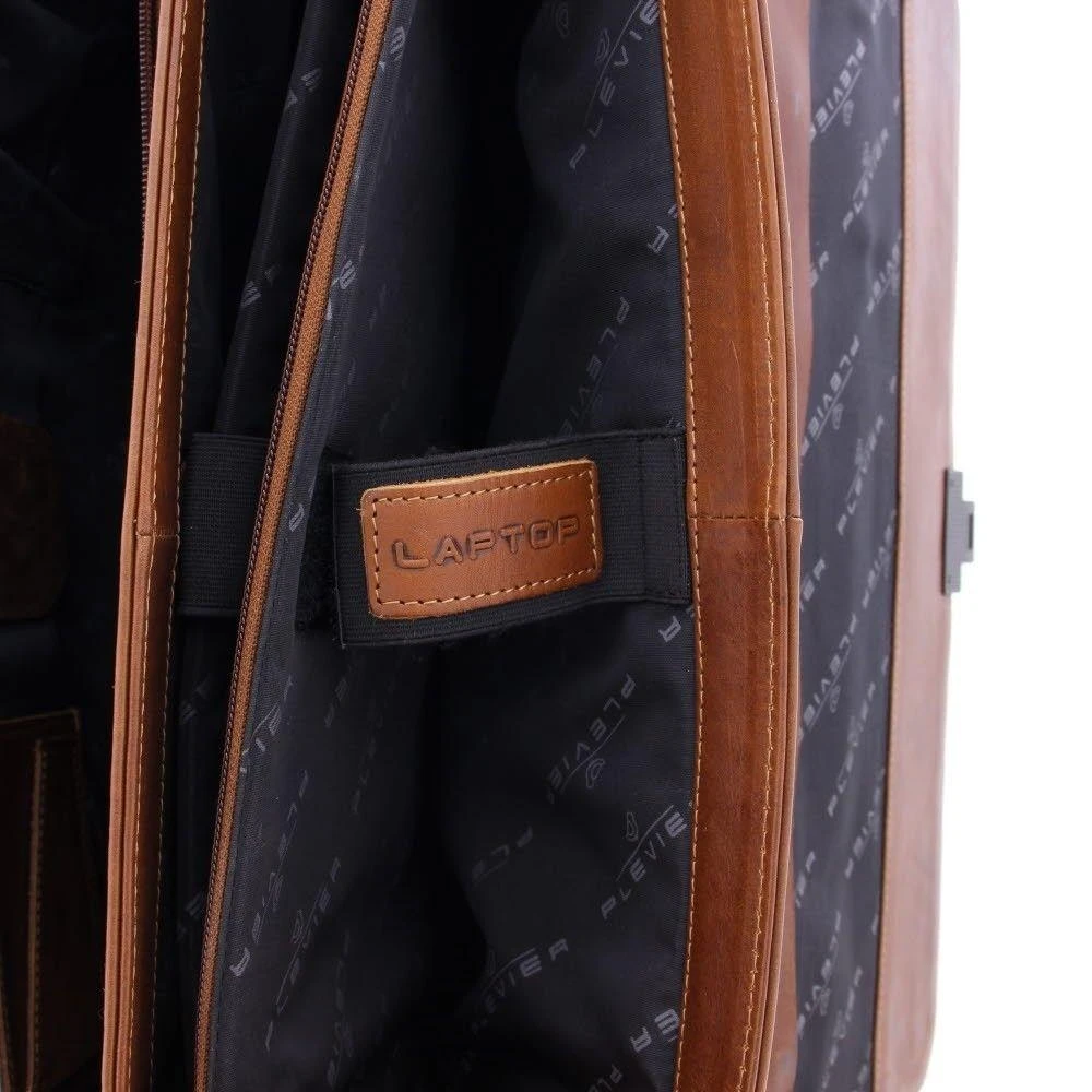 Plevier Morse Laptoptas 15.6 Inch Bruin - Afbeelding 5