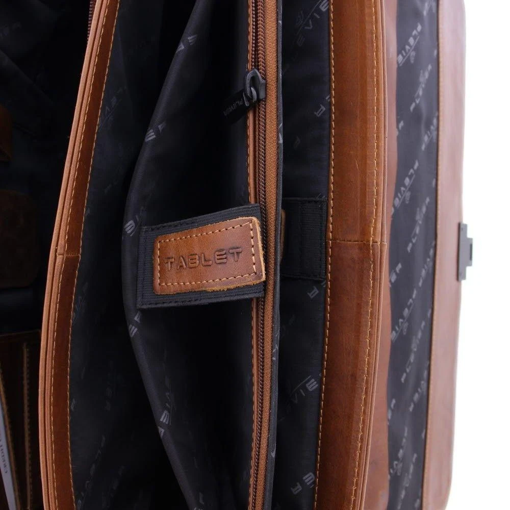 Plevier Morse Laptoptas 15.6 Inch Bruin - Afbeelding 6