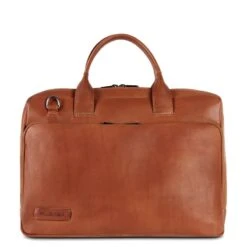 Plevier Petronas Laptoptas 15,6 Inch Cognac