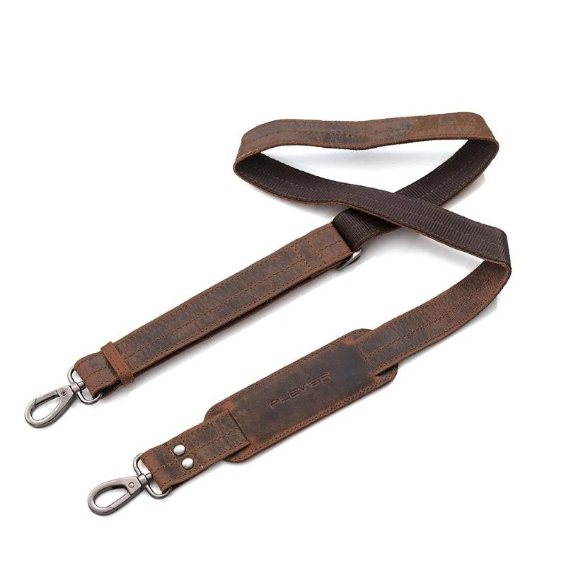 Plevier Retro Hopper Shopper Laptoptas 15.6" Bruin - Afbeelding 6