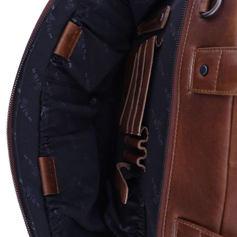 Plevier Transponder Laptoptas 15,6 Inch Bruin - Afbeelding 6