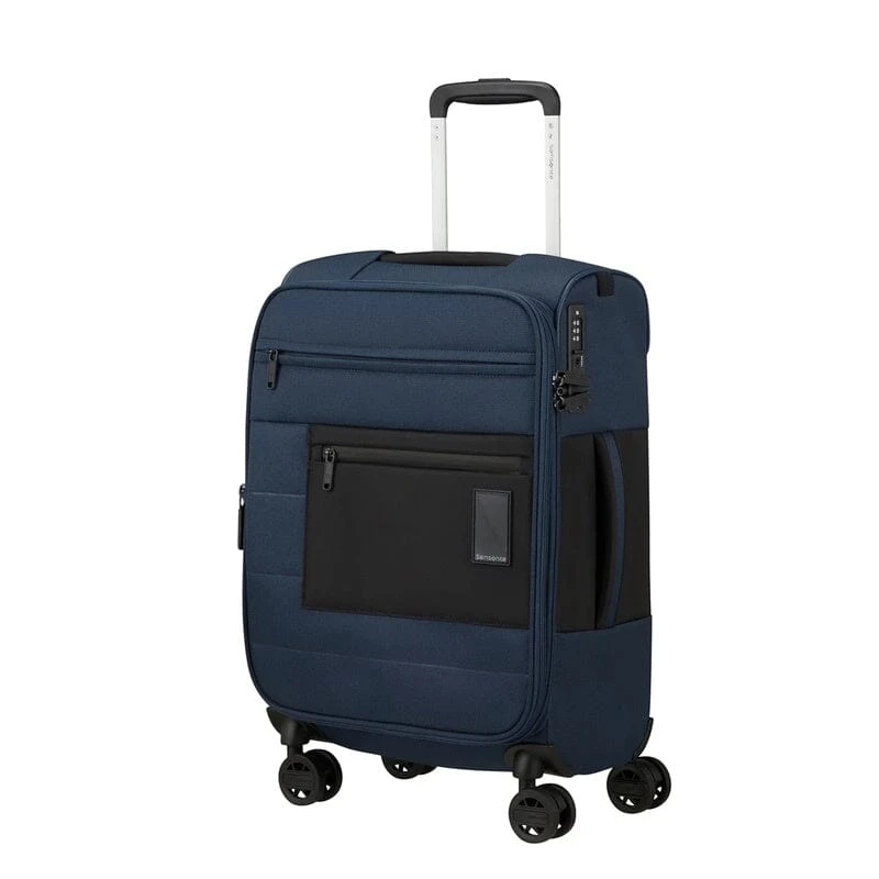 Samsonite Vaycay Spinner 55-35 EXP Dark Blue - Afbeelding 3