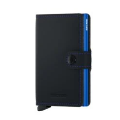 Secrid Mini Wallet Matte Black Blue