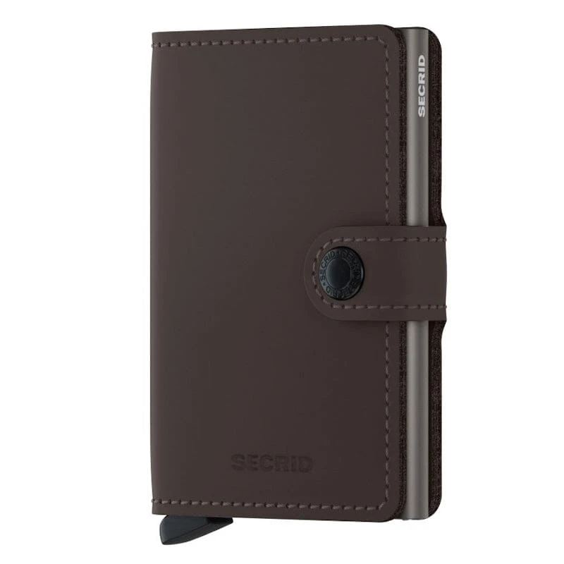 Secrid Mini Wallet Matte Truffle