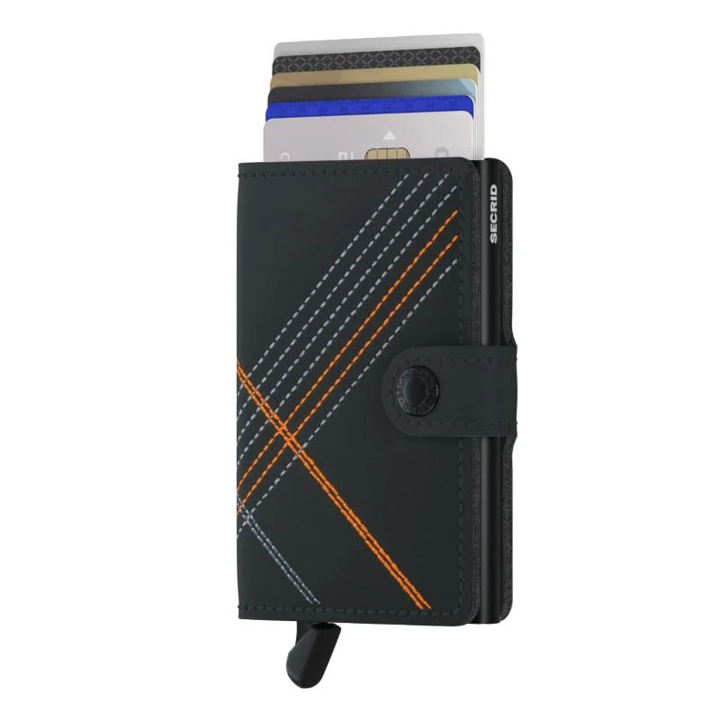 Secrid Mini Wallet Stitch Linea Orange - Afbeelding 3