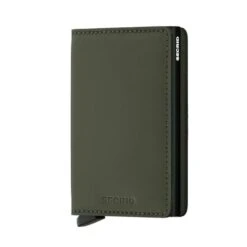 Secrid Slim Wallet Matte Green Black